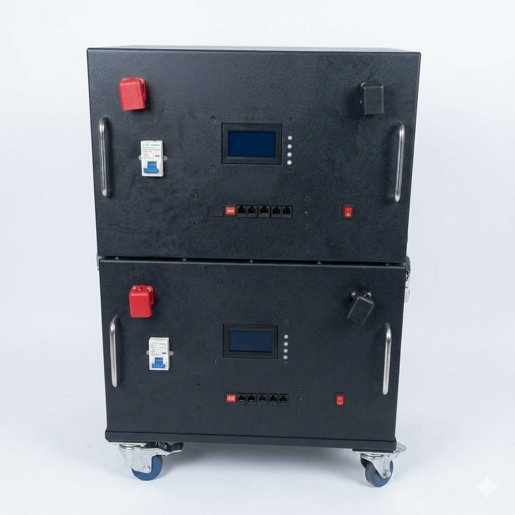 51V 100AH 16S Lithium Battery for ESS (7e55)